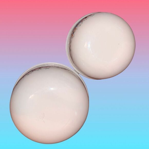 Vintage Set of 2 Metal International Heartland Enamel Nesting Bowls - Picture 2 of 8